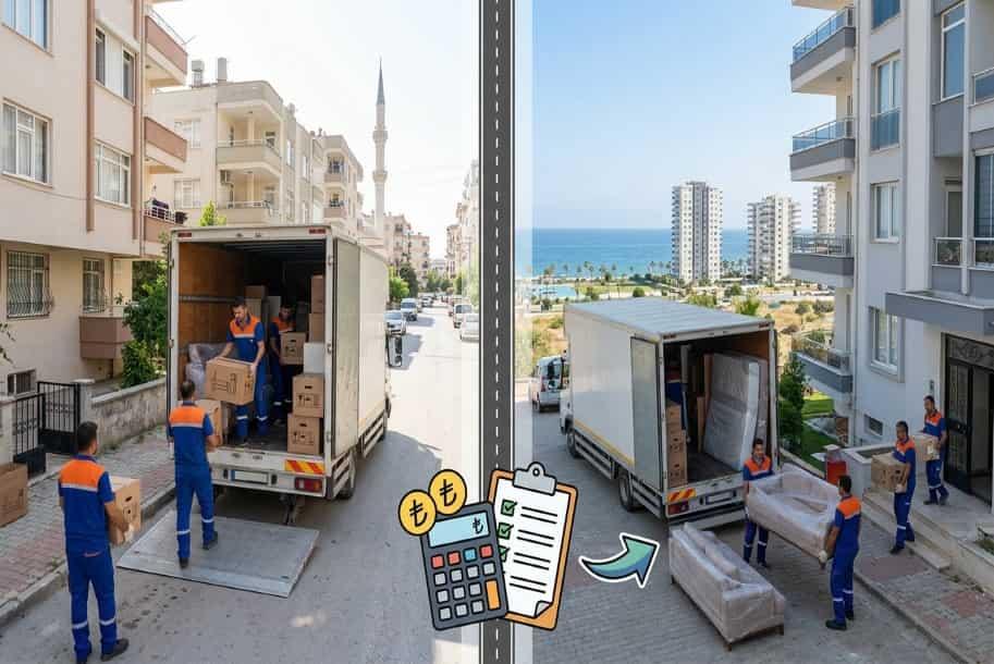 Adana Mersin Evden Eve Nakliyat Fiyatları